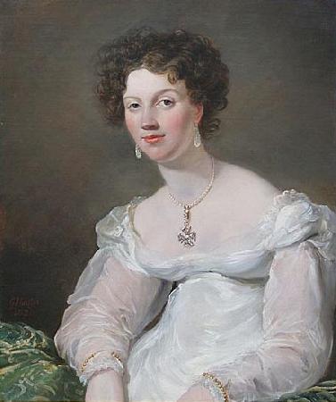 George Hayter Mrs Ellen Robertson-Bruce painted in 1820 Germany oil painting art